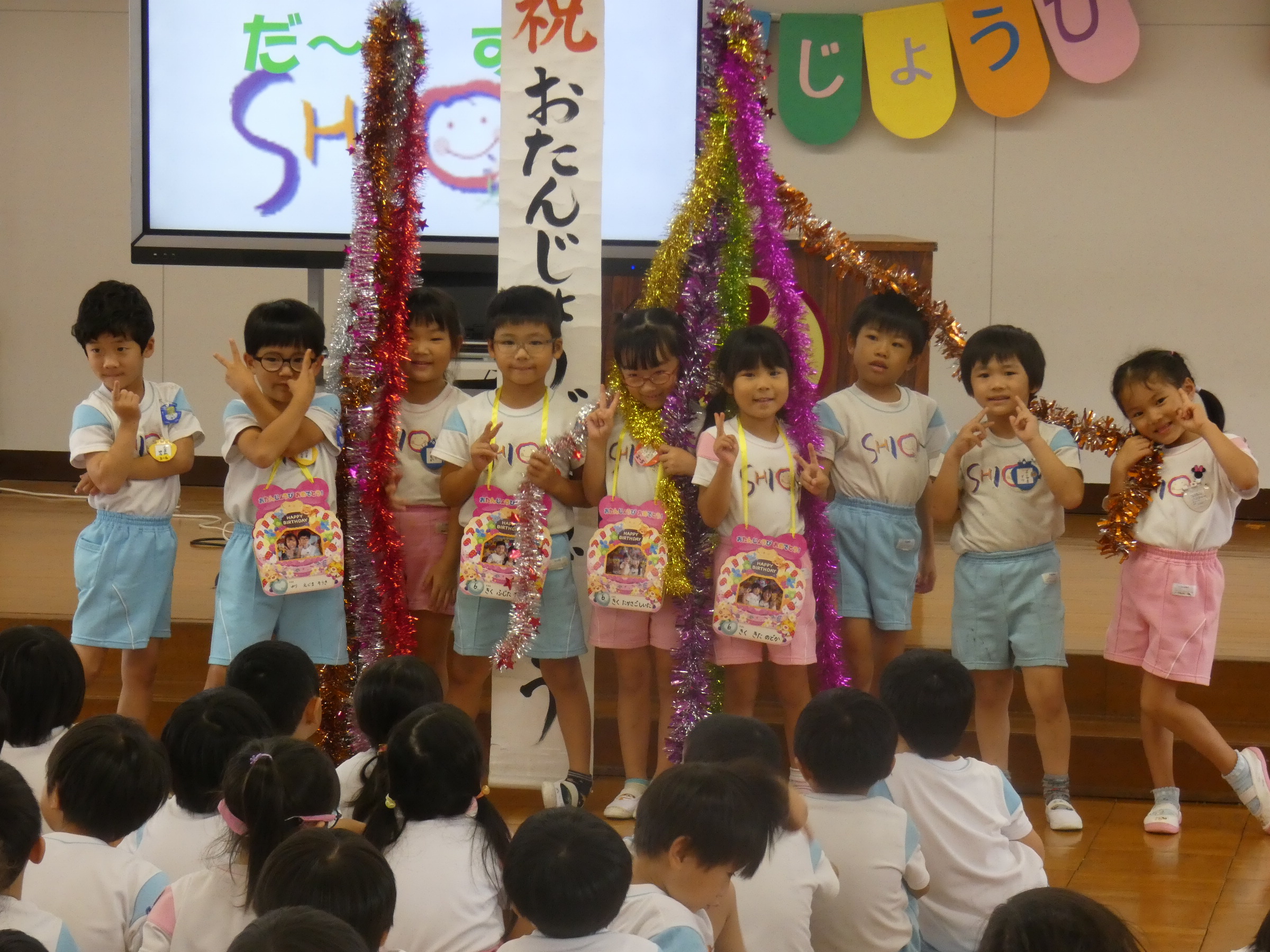 みんな決めポーズでポーズです。