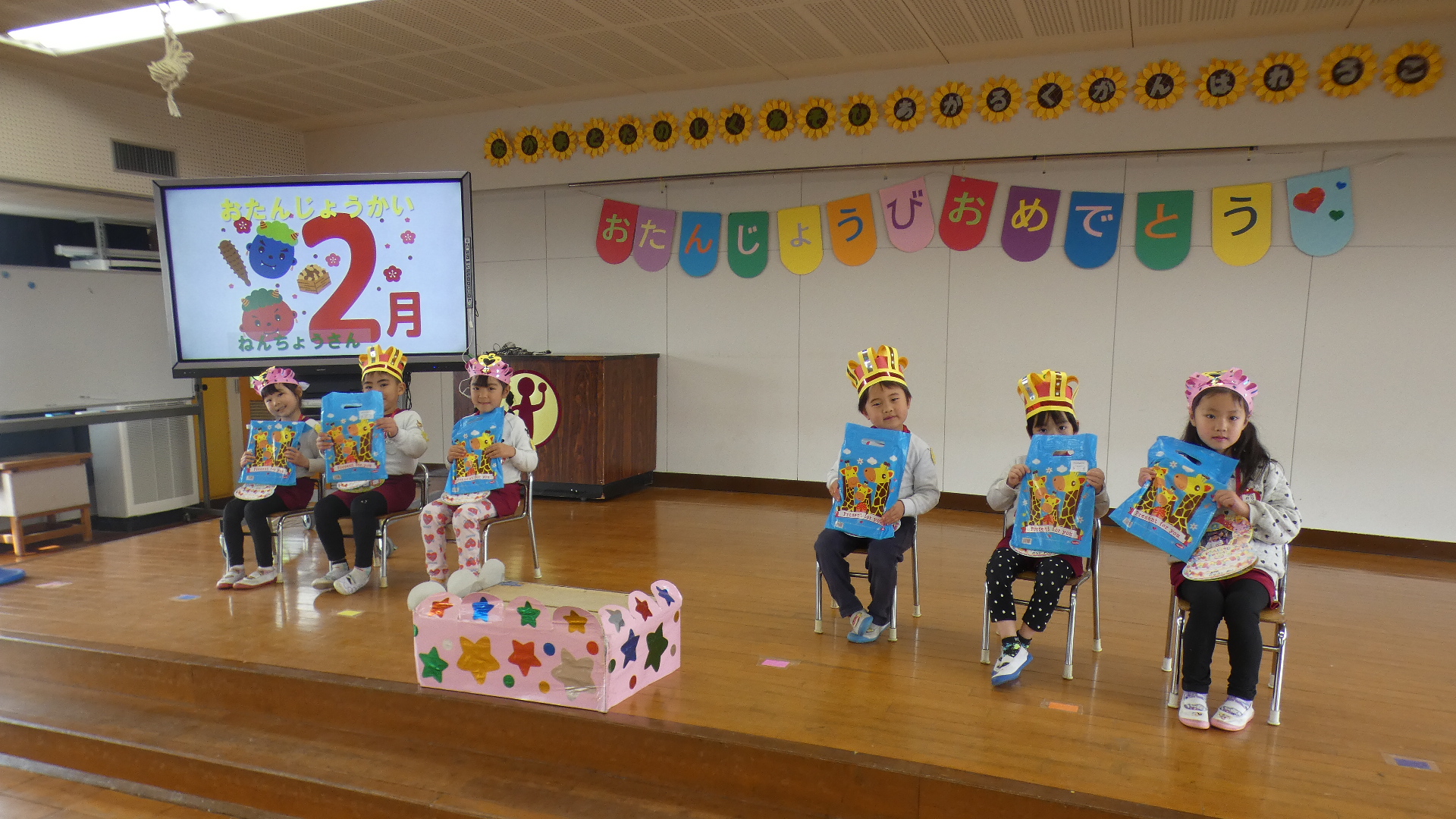 しっかりものの年長さん。大きくなったら何になるのかを元気にスピーチ！