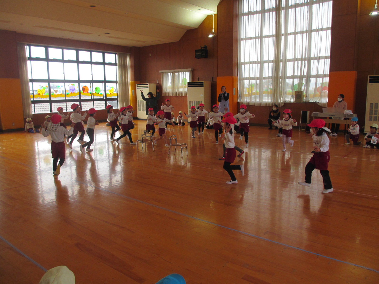 楽しい様子は動画でも配信予定です。（学年別ではなく幼稚園として配信します）未登録の方は担任まで。