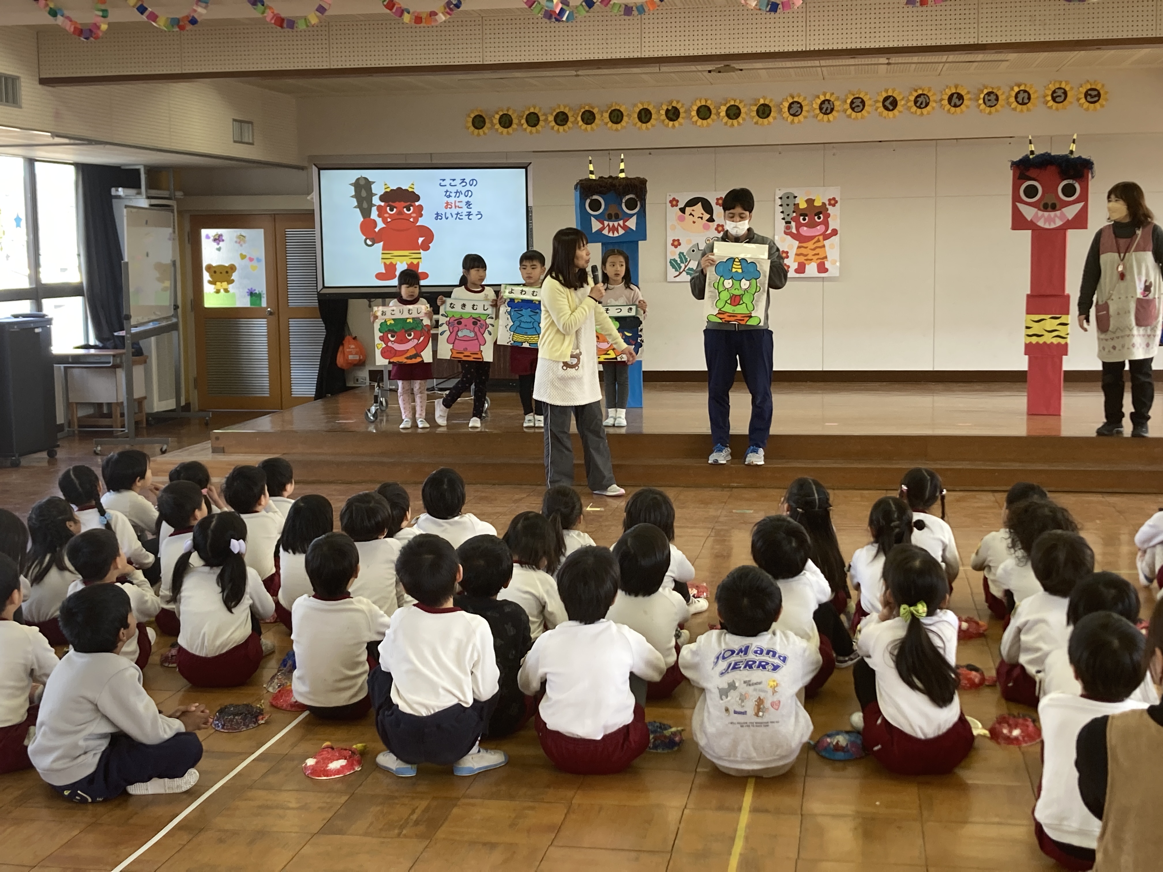年長さんの様子です。