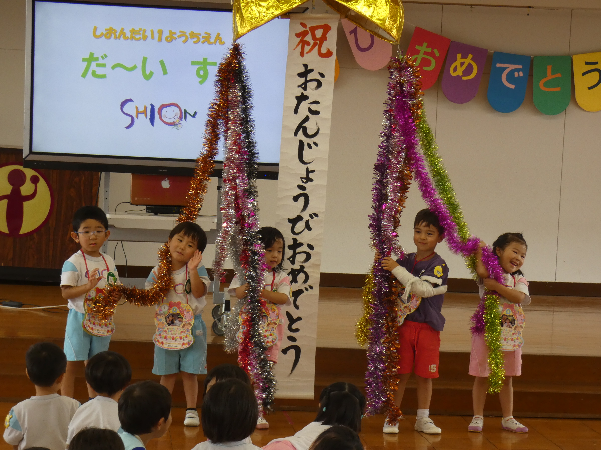 誕生日のみなさんの元気な姿！本当におめでとうございました！！