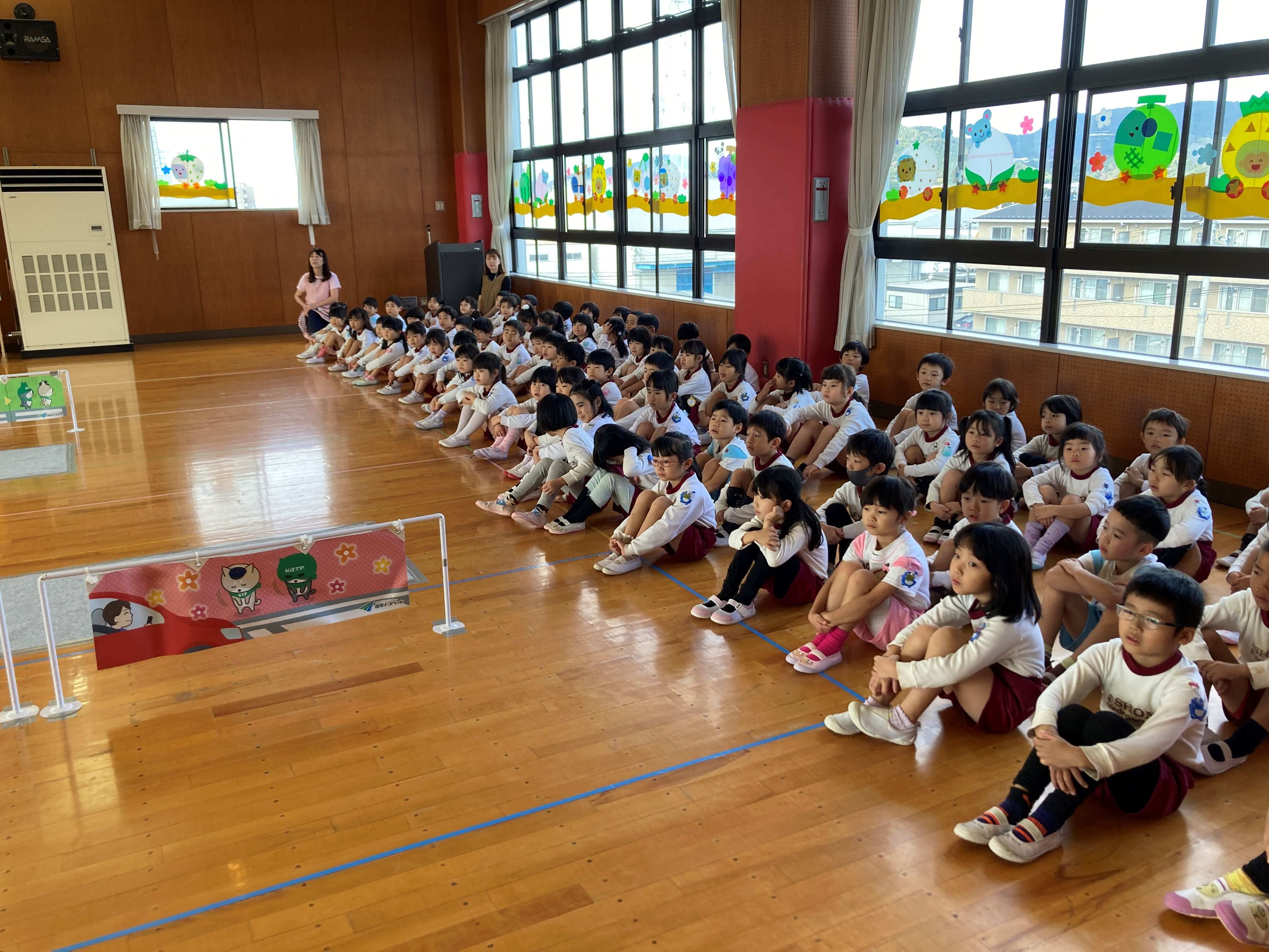 とておしっかりとお話が聞ける年長さんたちです。
