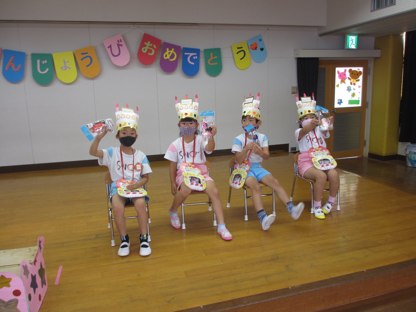 子苑会のみなさんからのプレゼント！ありがとうございます。