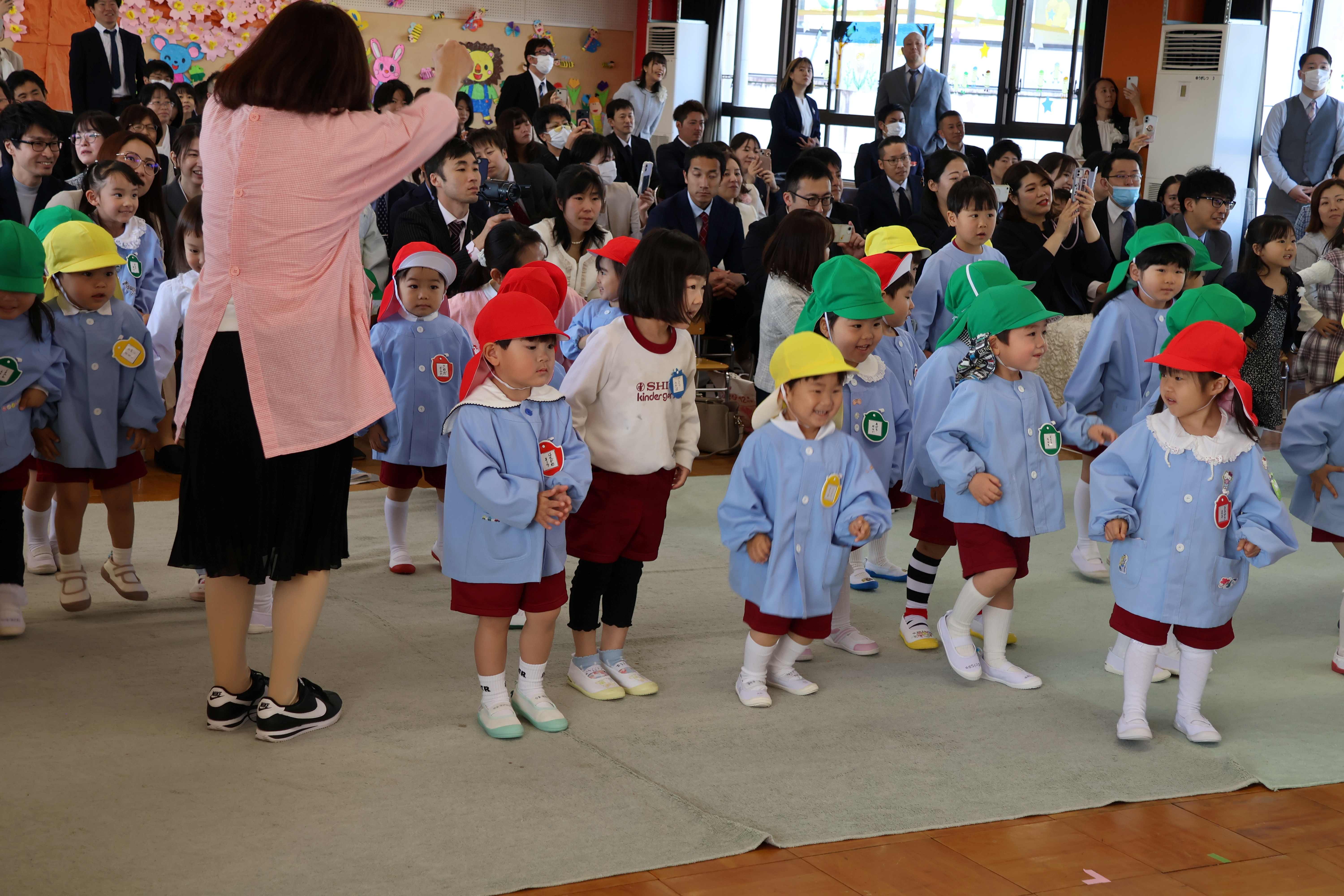 アンパンマン体操も一緒に踊りました！