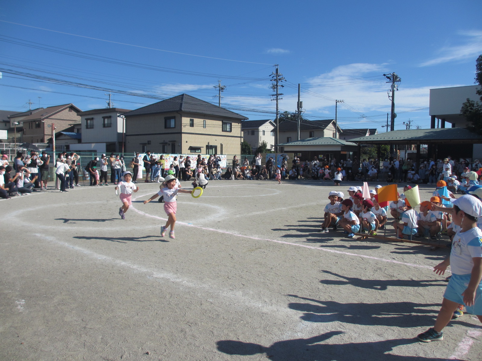 最後の種目はクラス対抗リレー！盛り上がりました！