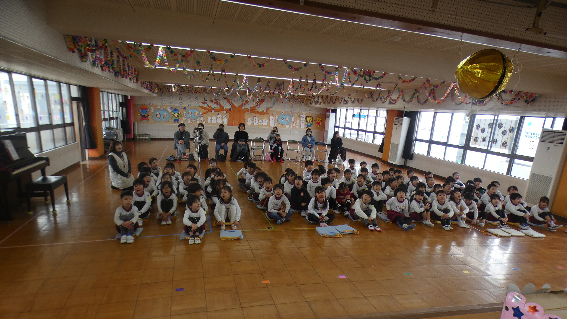 年長さんの様子です