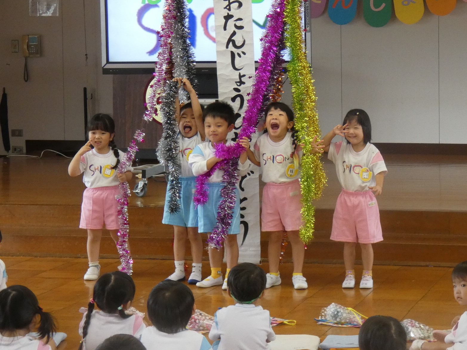 表情豊かな年少さん！